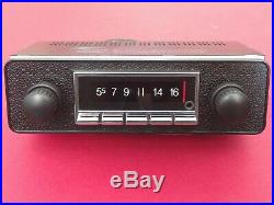 Vintage Style AM FM iPod Car Radio Classic Bluetooth USB PORSCHE 911 912 1965-73