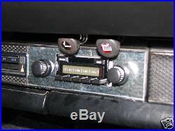 Vintage Style Stereo AM/FM Radio Early 911 912 Porsche AUX iPod USB MP3 input