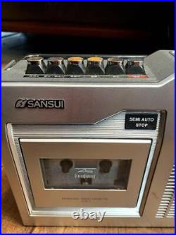 Vintage Sunsui Radio Cassette Player Junk for Parts Untested