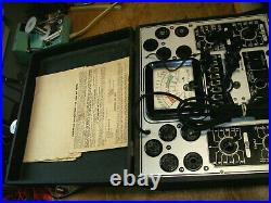 Vintage Superior Instruments Tube Tester Model 1280, Parts Or Fixer Upper