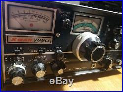 Vintage Swan 700cx Short Wave Tube Ham Radio Transceiver Untested For Parts