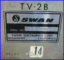 Vintage Swan TV2B Ham Radio Parts or Repair