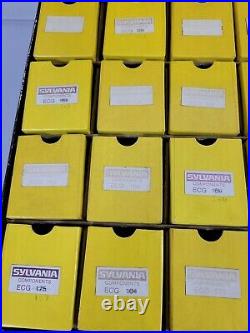 Vintage Sylvania Empty Storage Boxes Semiconductors Components Transistor Parts