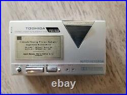 Vintage TOSHIBA (KT-AS10) Stereo Cassette Player AM/FM Radio PARTS/REPAIR