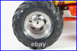Vintage Tamiya Blackfoot RC Aluminum Wheels Futaba FP-T2GS Remote Parts/Repair