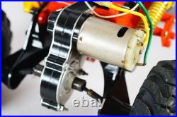 Vintage Tamiya Blackfoot RC Aluminum Wheels Futaba FP-T2GS Remote Parts/Repair