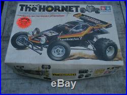 Vintage Tamiya The Hornet Radio Controlled RC Car in Box As Is for Parts/Repair