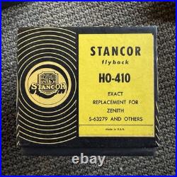 Vintage Television Tubes Parts Stancor (8) Boxed Original Packaging Paperwork