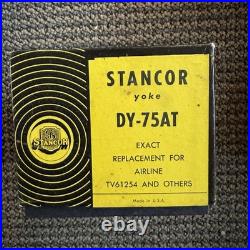Vintage Television Tubes Parts Stancor (8) Boxed Original Packaging Paperwork