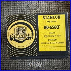 Vintage Television Tubes Parts Stancor (8) Boxed Original Packaging Paperwork