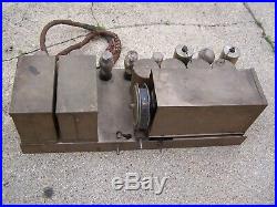 Vintage Temple / Templetone Tube Radio Chassis For Parts / Repair #45 Tubes