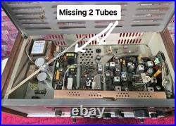 Vintage Tram D201 CB Base Radio Tube Diamond Corp Transceiver Parts or Repair