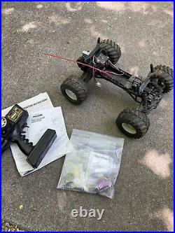 Vintage Traxxas Stampede RC Car Truck Off Road GREAT SHAPE! With Radio & Parts