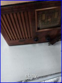 Vintage Tube Radio Model Number CS322 For Parts And Repair