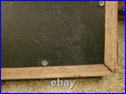 Vintage UNIMARK UM-002 Transparent MCM Wall Radio German For Parts/Repair