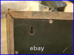 Vintage UNIMARK UM-002 Transparent MCM Wall Radio German For Parts/Repair