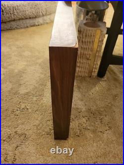 Vintage UNIMARK UM-002 Transparent MCM Wall Radio German For Parts/Repair