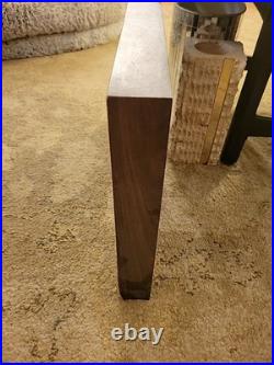 Vintage UNIMARK UM-002 Transparent MCM Wall Radio German For Parts/Repair