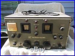 Vintage USED Amateur Ham Radio Hammarlund HQ-150 Receiver NO RESERVE PARTS FIX