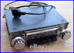 Vintage Upgraded Radiomobile 1085X Classic Car Radio + iPod/mp3 aux lead fitted