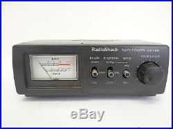 Vintage Used RadioShack CB Ham Radio SWR/Power Meter 21-534 Untested Parts Old