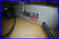 Vintage VHF mobile HAM radio Transceiver set tube phone handset 60s PARTS REPAIR