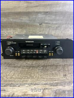 Vintage Volvo Cassette Stereo Fm Am Car Radio Cr3183 For Parts As Is