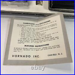 Vintage Vornado Model SD-1053 10 Transistor Radio with Case and Earphone PARTS