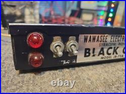 Vintage WAWASEE ELECTRONICS BLACK CAT JB-75A UNTESTED PARTS/REPAIR