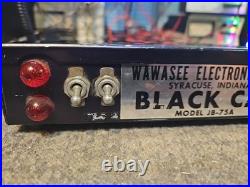 Vintage WAWASEE ELECTRONICS BLACK CAT JB-75A UNTESTED PARTS/REPAIR