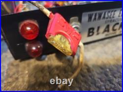 Vintage WAWASEE ELECTRONICS BLACK CAT JB-75A UNTESTED PARTS/REPAIR