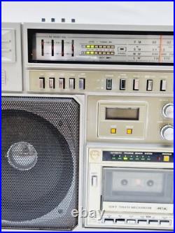 Vintage WILCO BoomBox Monster Radio Cassette Ghetto Blaster For Parts only