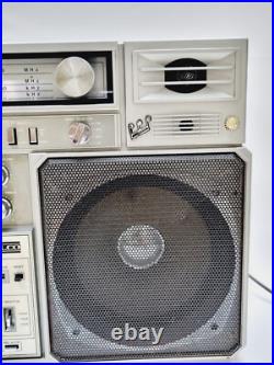 Vintage WILCO BoomBox Monster Radio Cassette Ghetto Blaster For Parts only