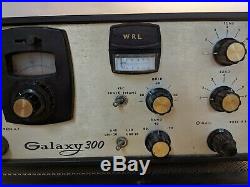 Vintage WRL Galaxy 300 Transceiver PSA 300 Speaker Clock For Parts Ham Radio