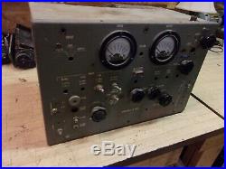 Vintage WWII Radio Signal Corps Tube Radio Dynamotor Project or parts
