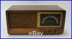 Vintage Watterson Tube Radio Model #530 JW Davis Parts or Repair 35313