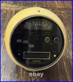 Vintage Weltron 2001 Radio Space Ball 8 Track player FOR PARTS OR REPAIR