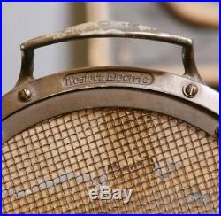 Vintage Western Electric Art Deco Loud Speaker Radio Station Parts / Repair