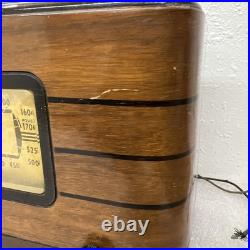 Vintage Westinghouse AM Broadcast Radio PC 363 Parts-Untested 1940s