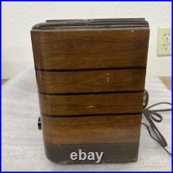 Vintage Westinghouse AM Broadcast Radio PC 363 Parts-Untested 1940s