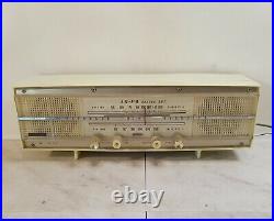 Vintage Winston AM FM Deluxe Tube Radio Model AF-610 Not Working, For Parts