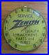Vintage-ZENITH-9-3-4-Radio-TV-Advertising-Thermometer-Service-Parts-Tubes-01-my