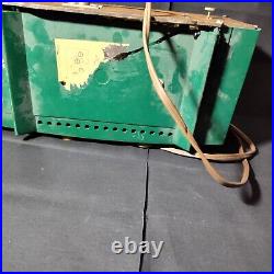 Vintage ZENITH Model S21634 1950s Rare Bakelite Radio Green Mid Mod Parts Repair