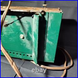 Vintage ZENITH Model S21634 1950s Rare Bakelite Radio Green Mid Mod Parts Repair