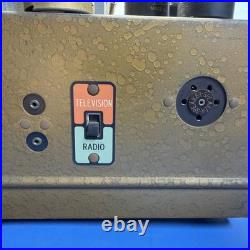 Vintage Zenith 10-S-470 Tube Radio Chassis 1940 Parts Repair Untested