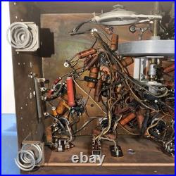 Vintage Zenith 10-S-470 Tube Radio Chassis 1940 Parts Repair Untested