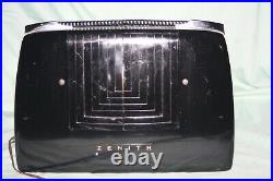 Vintage Zenith 6G801Y Wavemagnet Tube Radio Parts or Repair See Pics