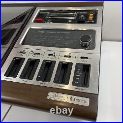 Vintage Zenith Allegro Sound System Console Only HR596W Parts Only