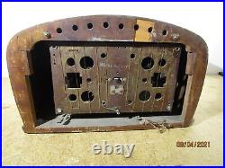 Vintage Zenith Consol Tone Radio Body 6D2620N Untested Parts/Repair