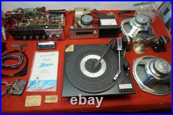 Vintage Zenith E921 Stereophonic AM FM 8 track record player Parts Vintage Zenith E921 Stereophonic AM FM 8 track record player Parts